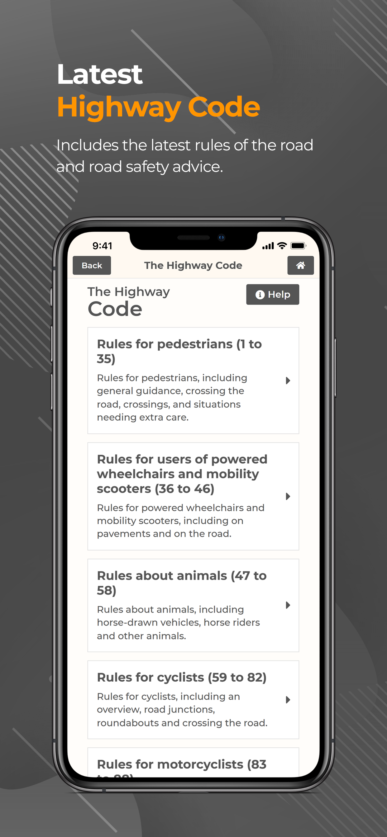 Highway code